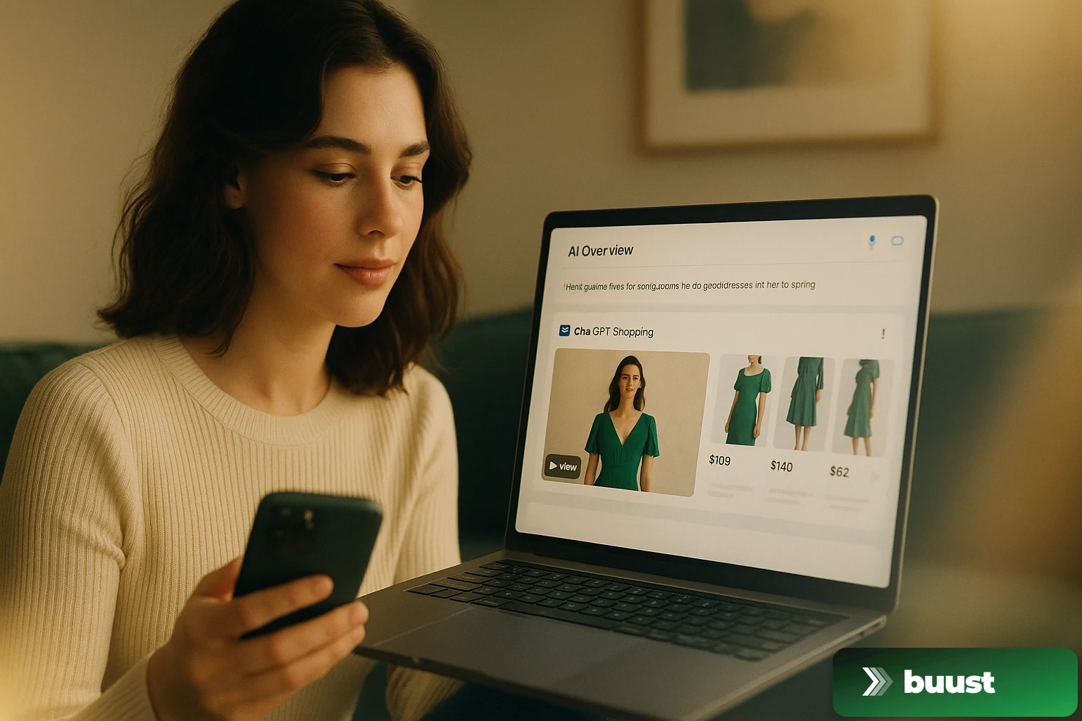 Deine Produkte in der KI-Antwort: Wie AI Overviews & ChatGPT-Shopping 2026 Videos bevorzugen