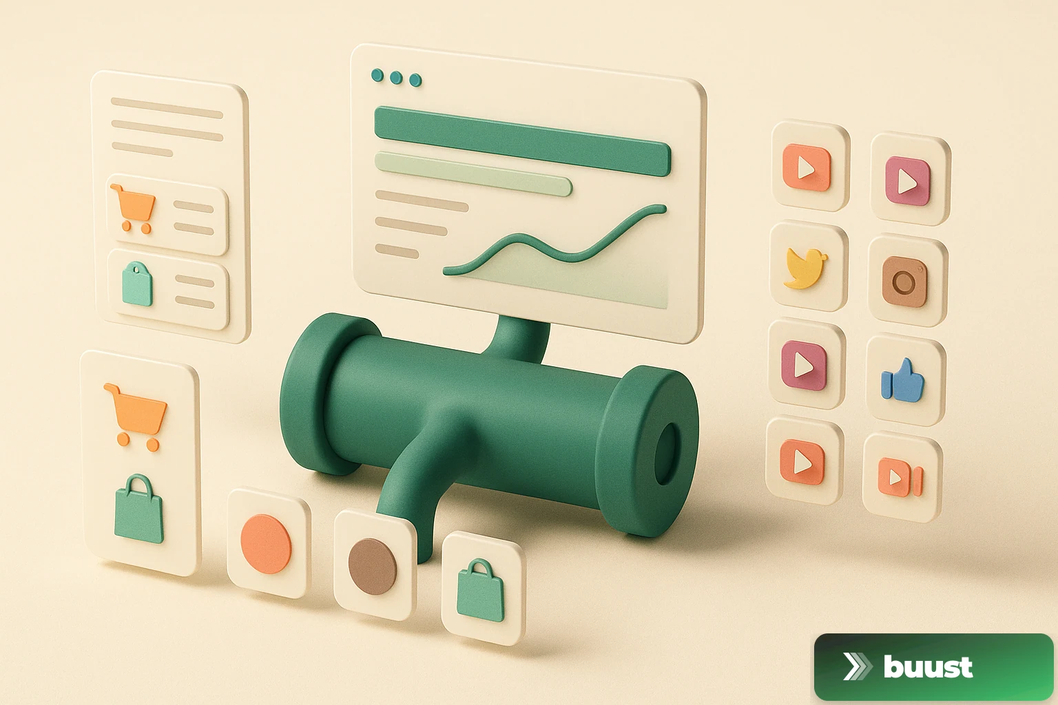 Multi-Channel without the chaos: one pipeline for 4 marketplaces and 8 socials