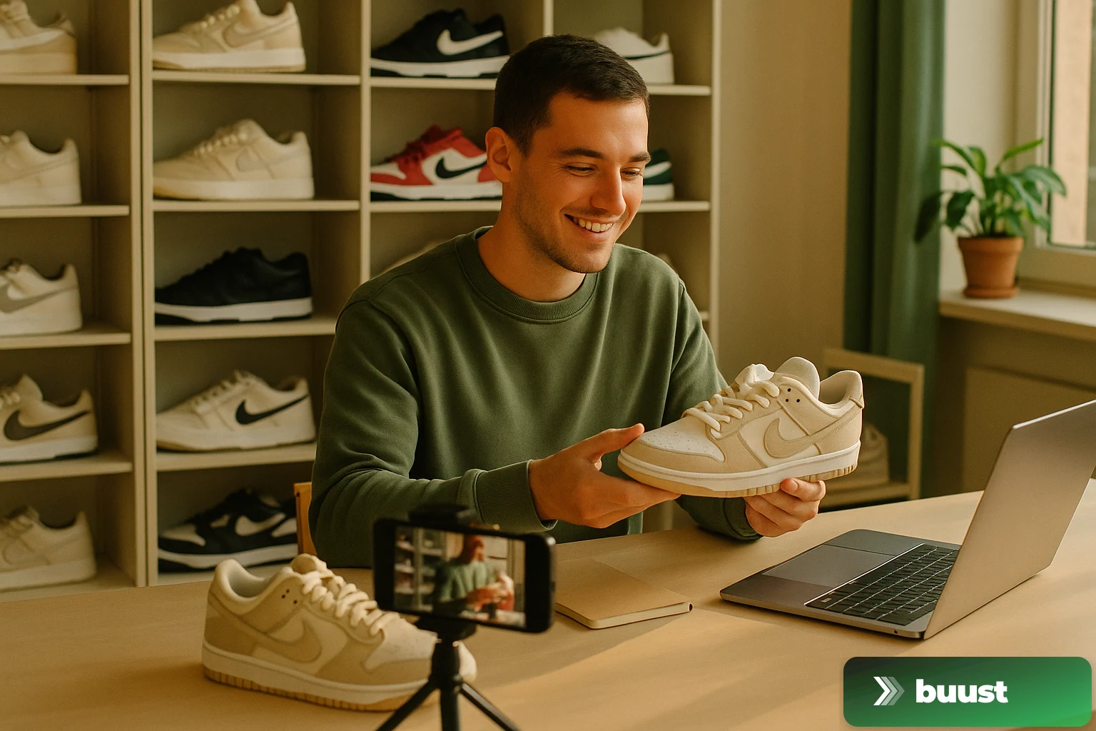 From 8-Hour Photo Shoot to 100 Videos a Day: How a Typical Sneaker Reseller Rebuilds the Content Machine