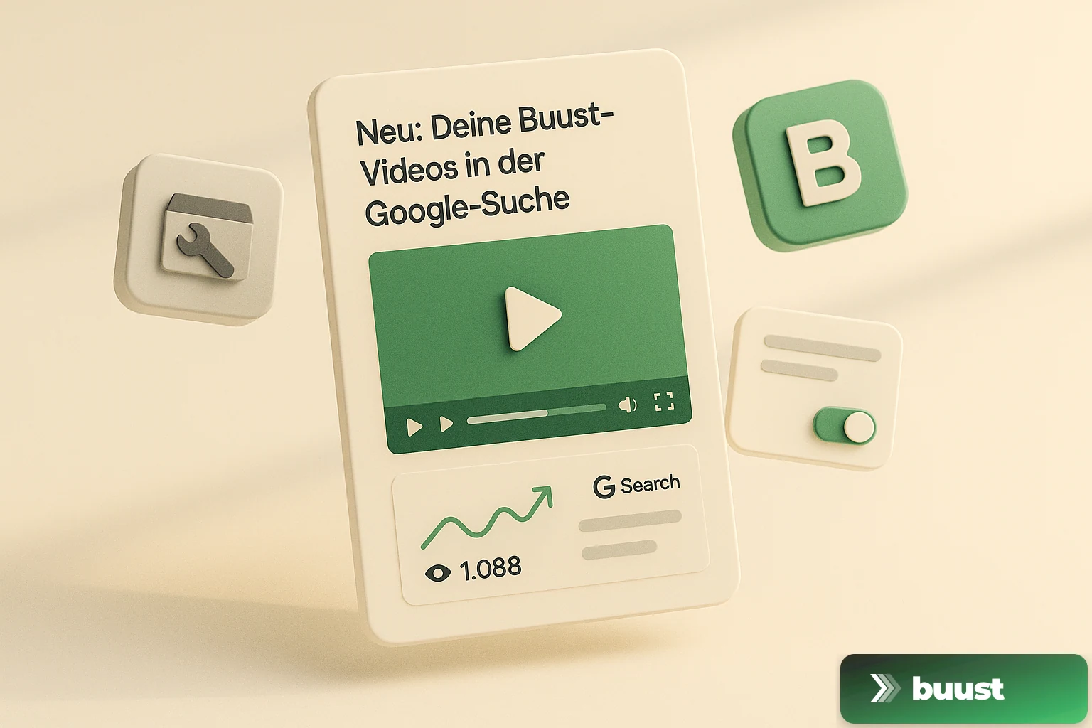 New: your Buust videos in Google Search — the Search Console integration is live