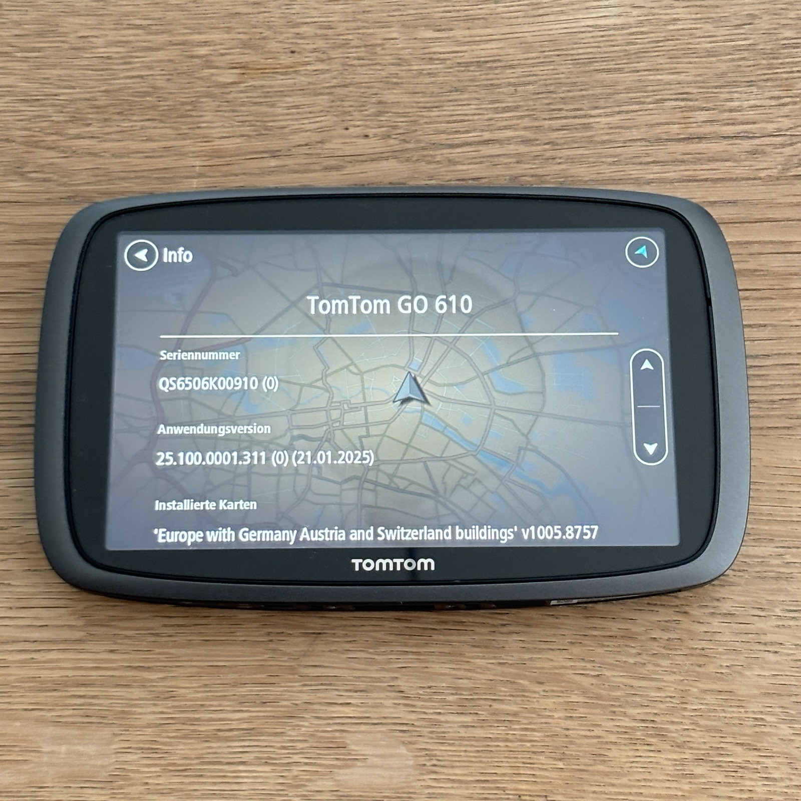 TomTom GO 610 Europa 6 Zoll Navigationsgerät Lifetime Maps Speed Cams