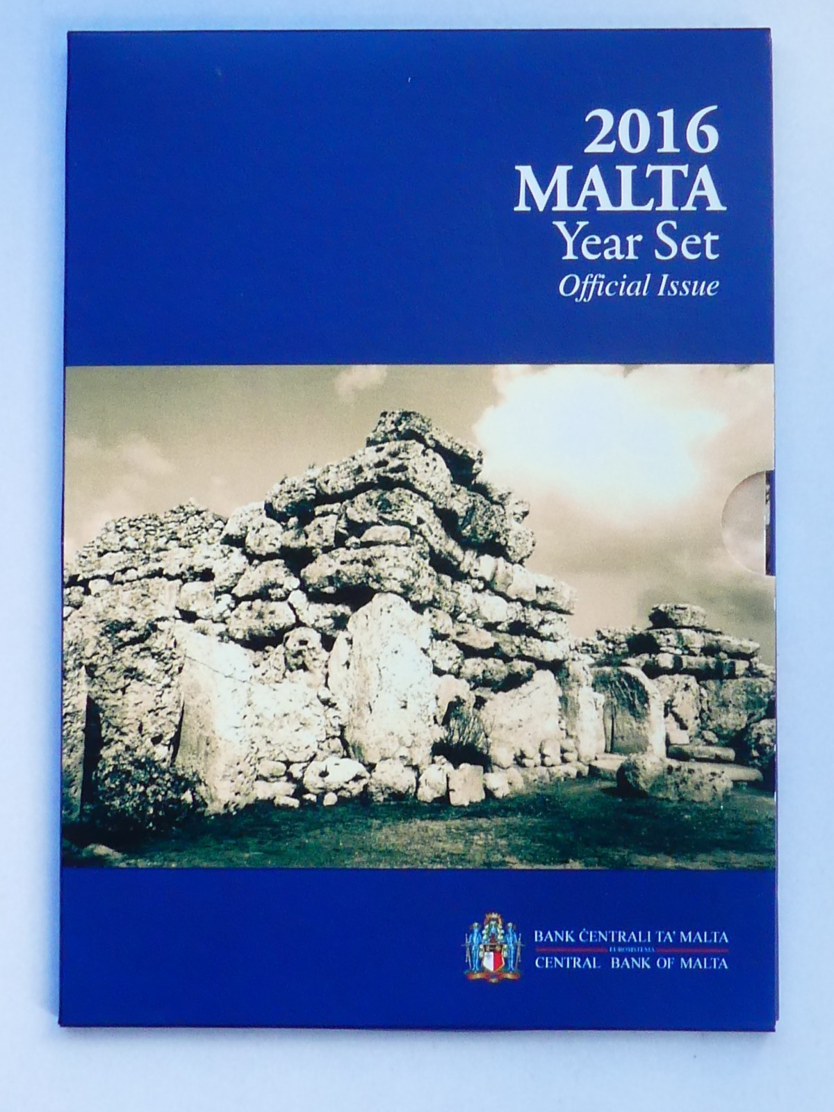 Malta , KMS 2016 + 2 Euro Sondermünze  , original im Blister