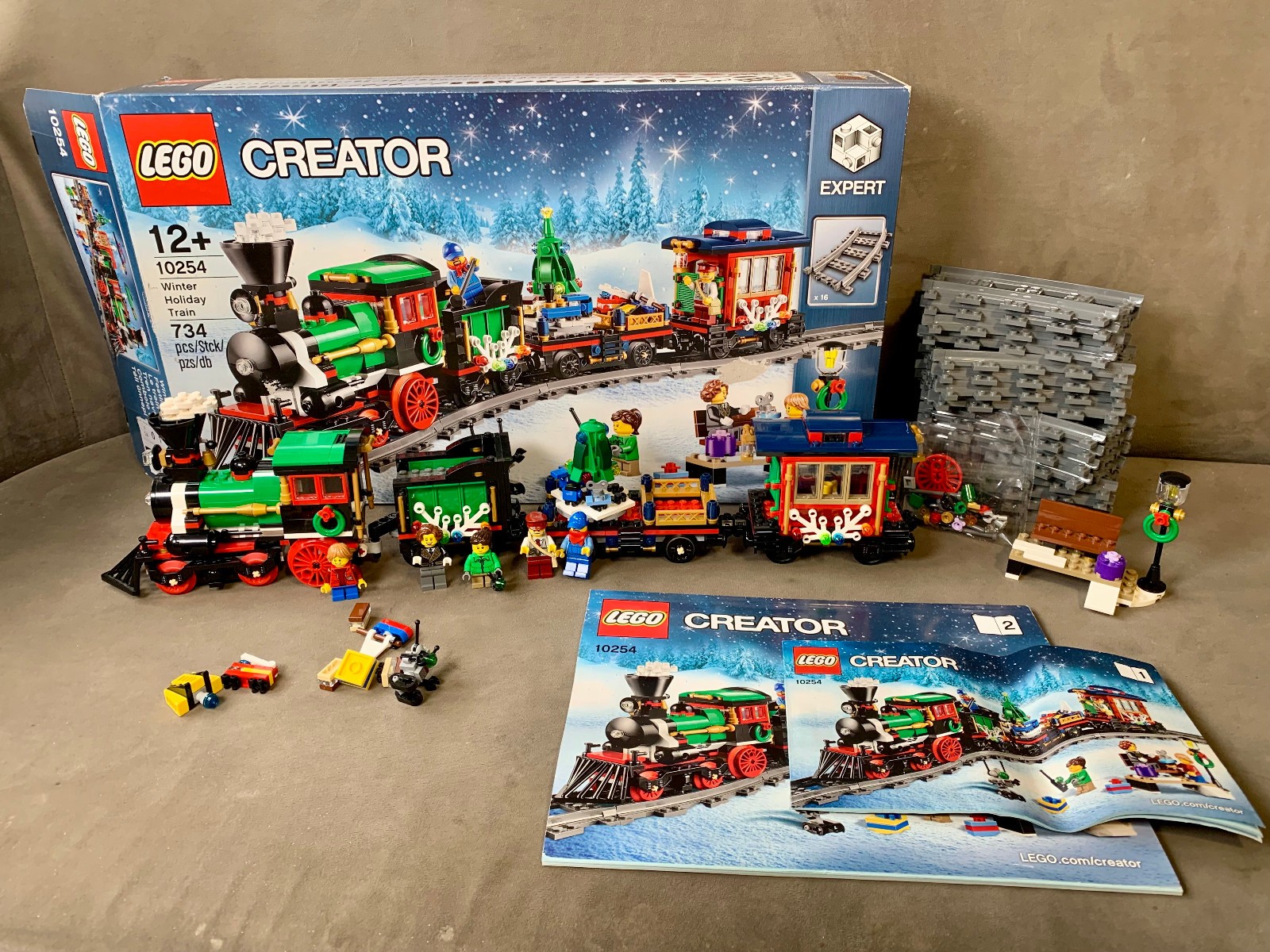 LEGO Creator Expert: Winterset Weihnachtszug 10254 in OVP / Top Zustand