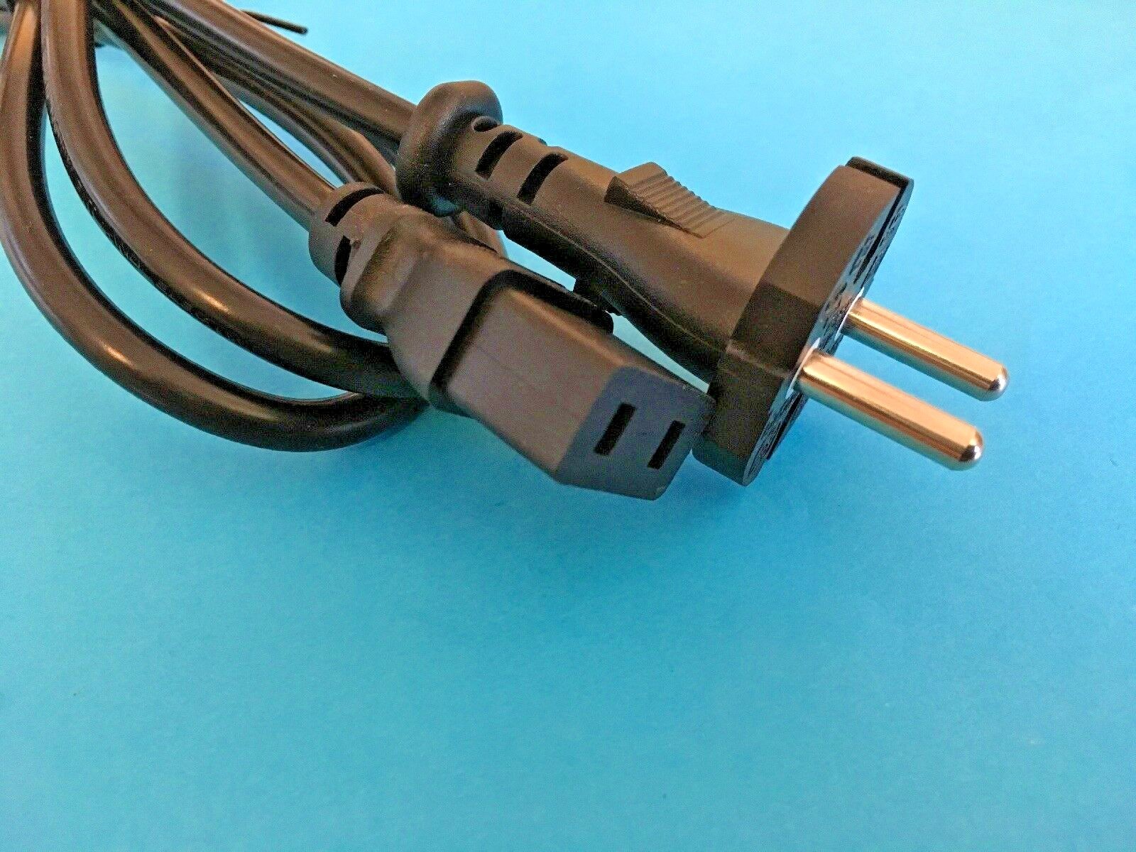 Netzkabel 2 polig für Pfaff & Bernina Nähmaschinen wie Bernina 730,530 Pfaff 332