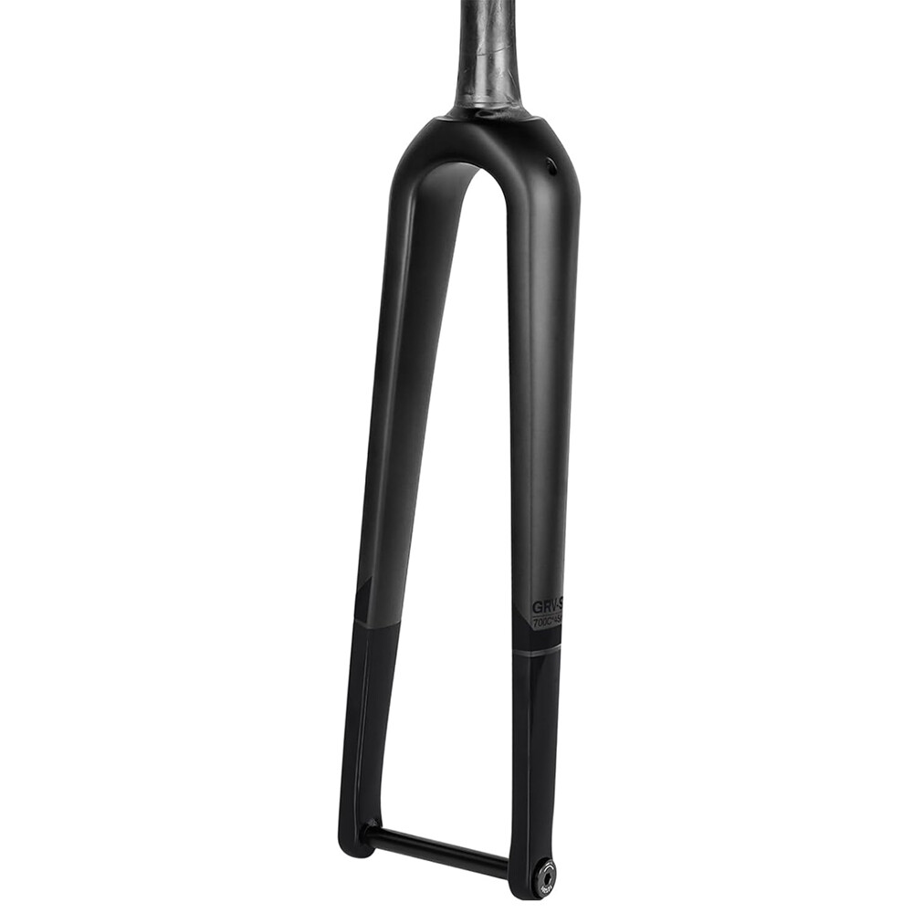 700C*45mm Carbon Fiber Gravel Rennrad Gabel Scheibenbremse Thru Achse 100*12mm