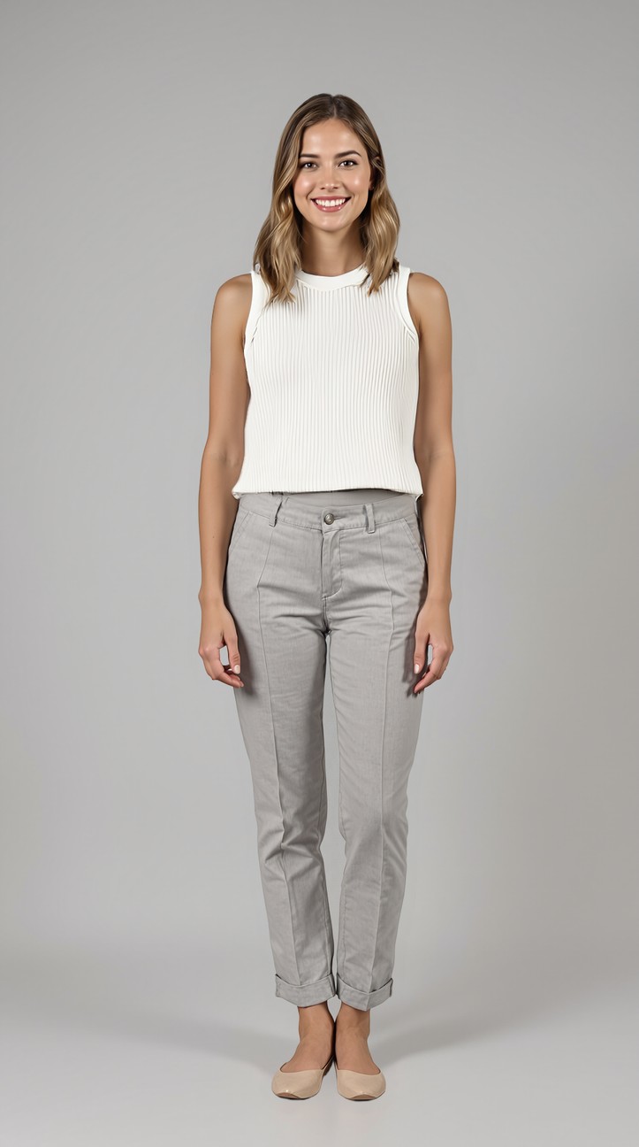 Top, studio look