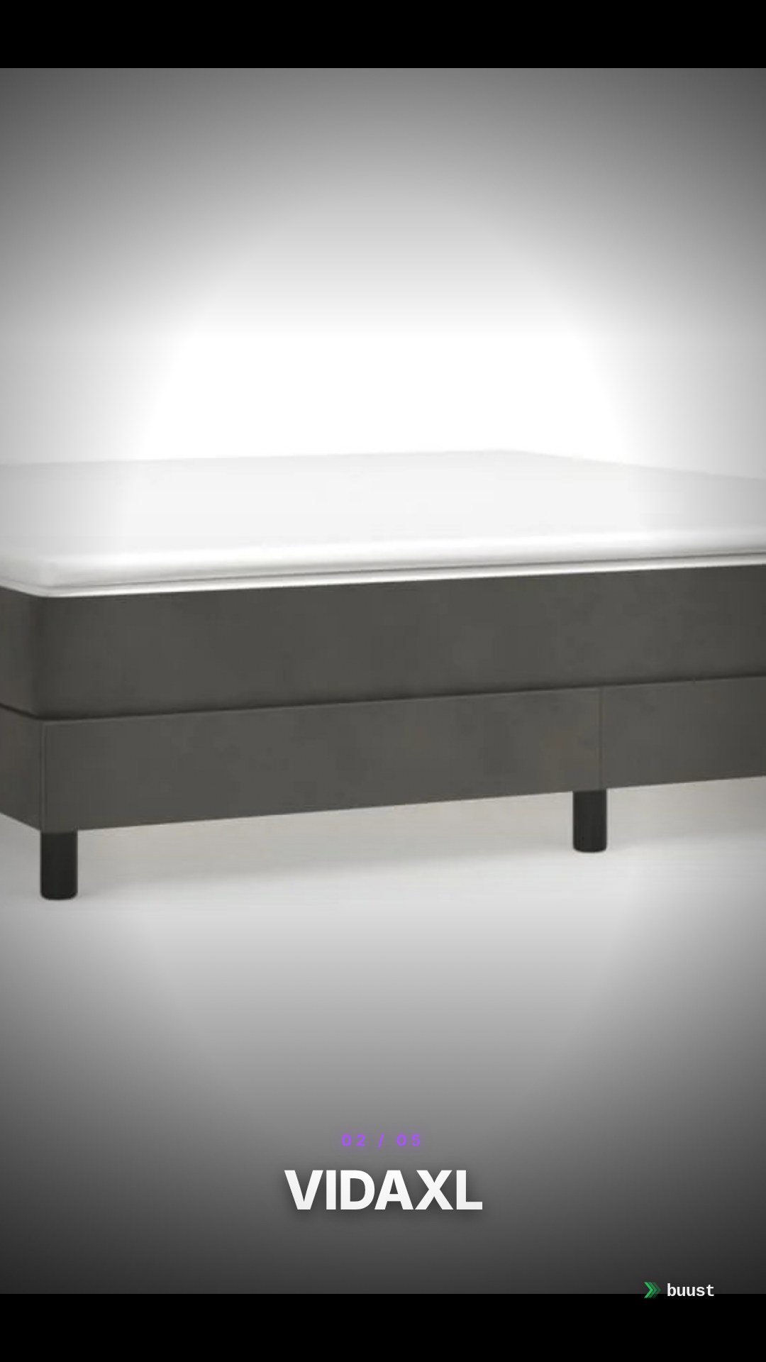 Verkaufsvideo-Beispiel für Boxspringbetten