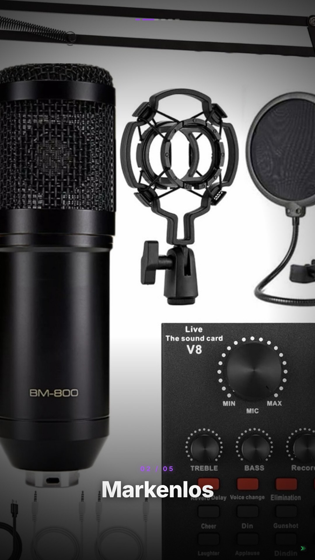 Exemple de vidéo de vente pour Studio-Mikrofone