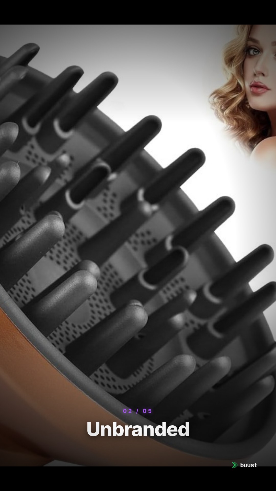 Verkaufsvideo-Beispiel für Dyson-Föhne
