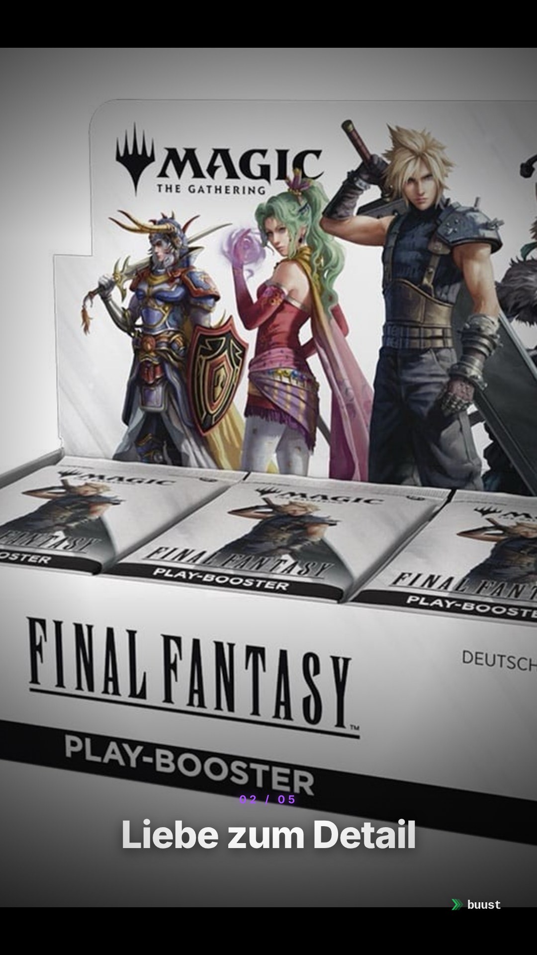 Verkaufsvideo-Beispiel für Magic the Gathering