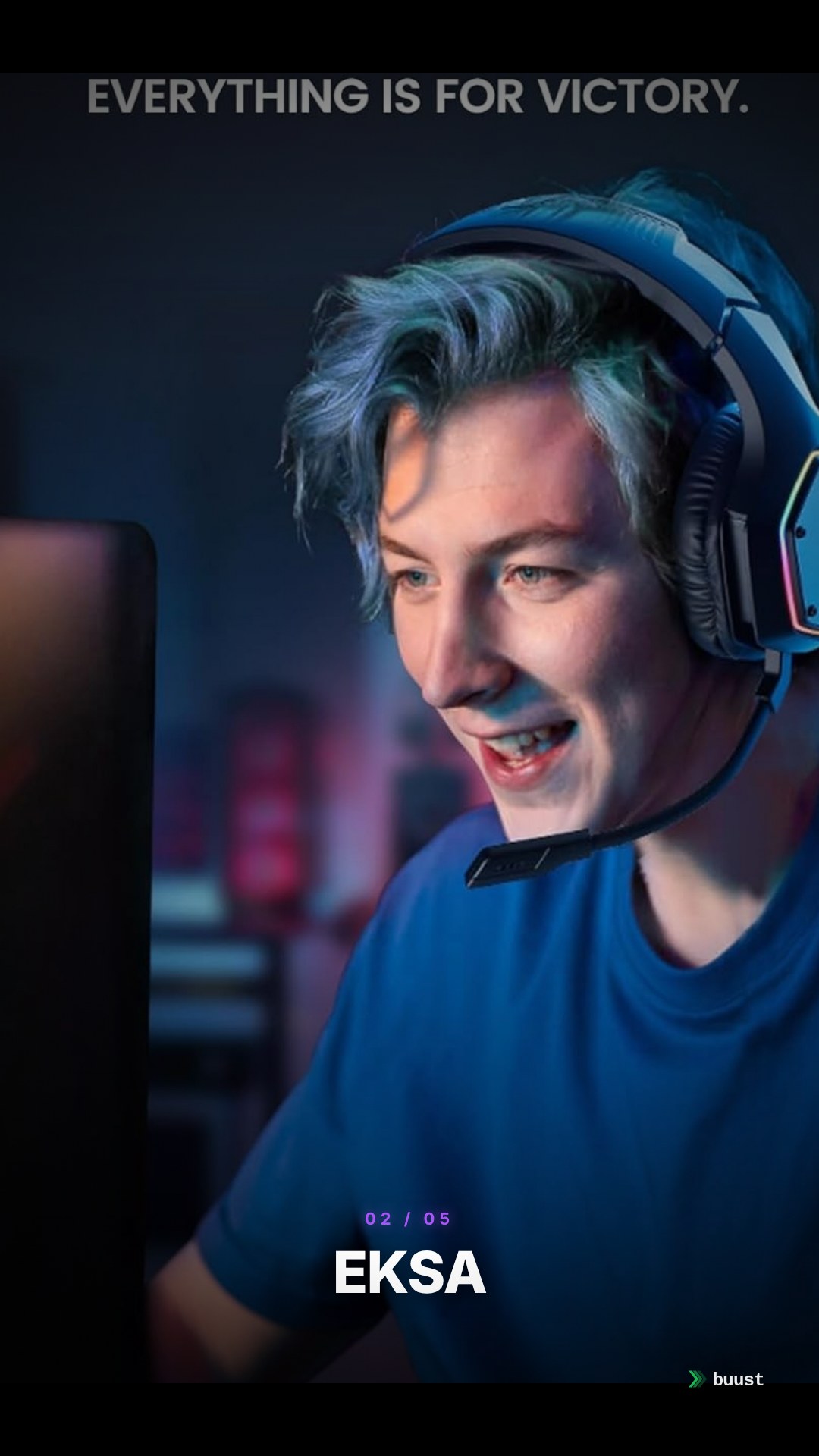 Verkaufsvideo-Beispiel für Gaming-Headsets