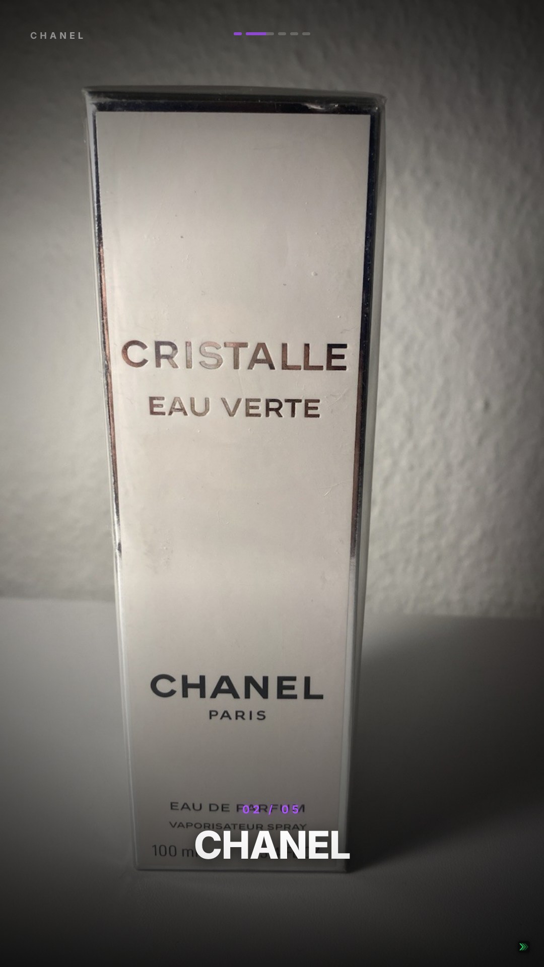 Verkaufsvideo-Beispiel für Damen-Parfum