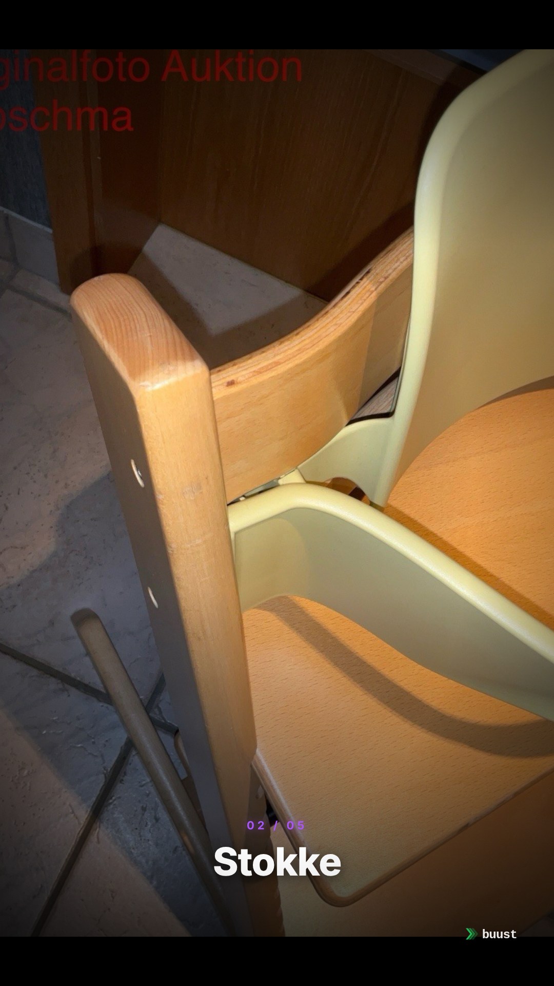 Verkaufsvideo-Beispiel für Hochstühle