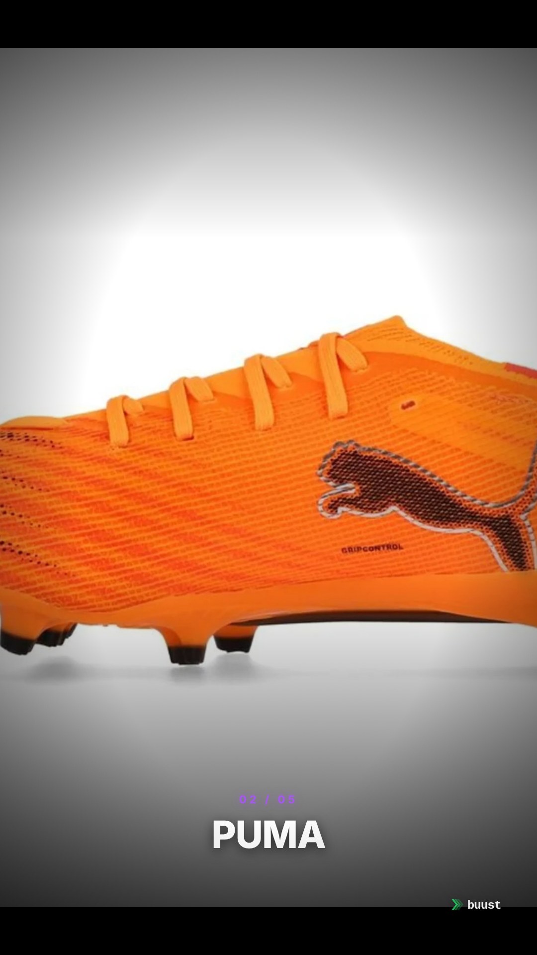 Verkaufsvideo-Beispiel für Fußballschuhe