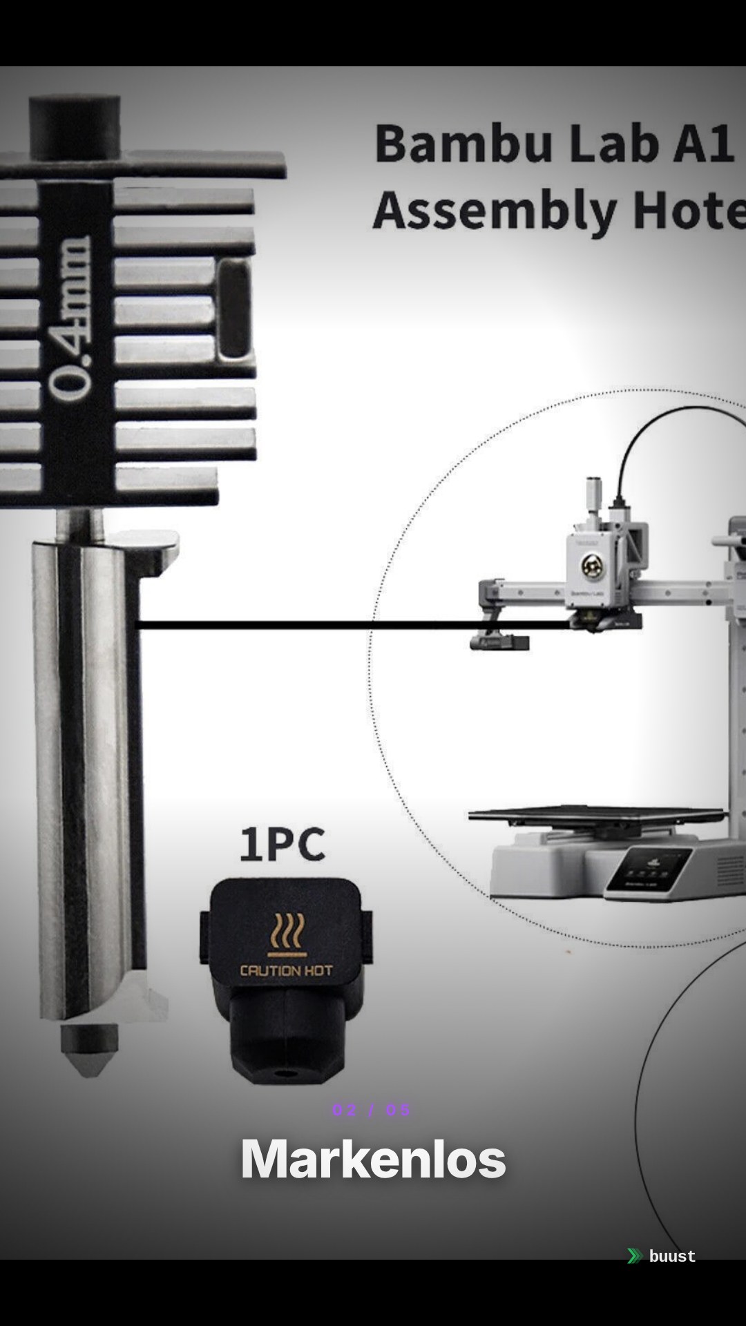 Verkaufsvideo-Beispiel für 3D-Drucker