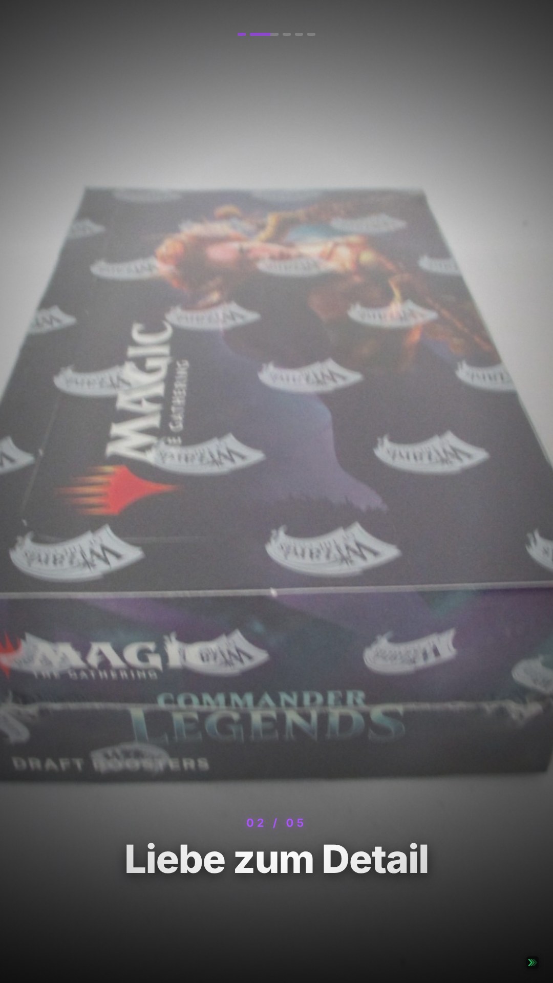 Verkaufsvideo-Beispiel für Magic-The-Gathering-Karten