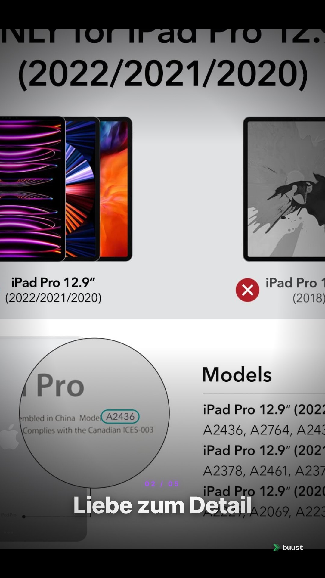 Verkaufsvideo-Beispiel für iPad Pro
